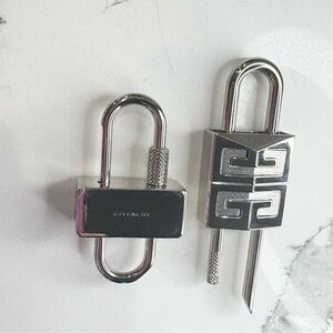 Givenchy Silver Locks for Shark Boots, Boots not included!